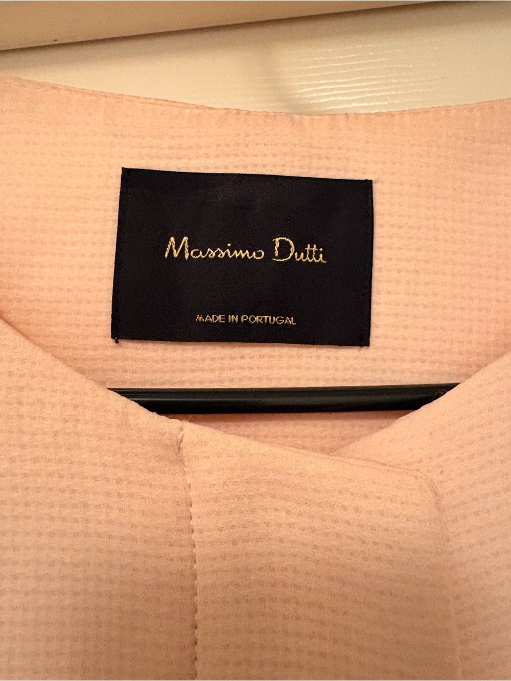 Massimo Dutti blazer baby pink